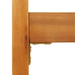 vidaXL - Tuinstoelen - Bruin - Massief acaciahout - 4 stuks - 50x53x80 cm