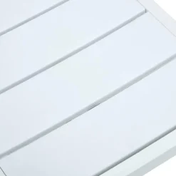 vidaXL - Tuinstoelen - Wit - Hout - 4 stuks