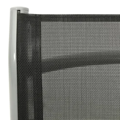 vidaXL - Tuinstoelen - Zilverkleurig - Aluminium - 2 stuks - Verstelbaar