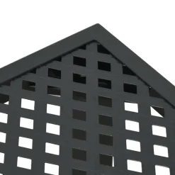 vidaXL - Tuintafel - Antraciet - Staal - 200 x 100 x 72 cm