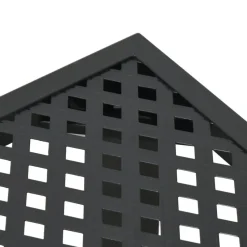 vidaXL - Tuintafel - Antraciet - Staal - 165 x 80 x 72 cm