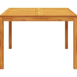 vidaXL - Tuintafel - Bruin - Acaciahout - 110 x 110 x 75 cm