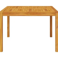 vidaXL - Tuintafel - Bruin - Acaciahout - 110 x 110 x 75 cm