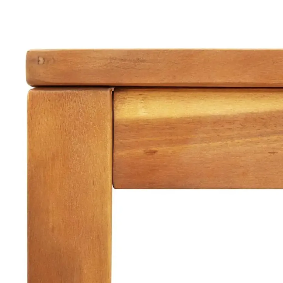 vidaXL - Tuintafel - Bruin - Acaciahout - 110 x 110 x 75 cm