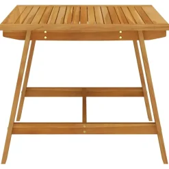 vidaXL - Tuintafel - Bruin - Acaciahout - 88 x 88 x 74 cm