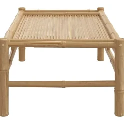 vidaXL - Tuintafel - Bruin - Bamboe - 100 x 55 x 33 cm