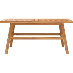 vidaXL - Tuintafel - Bruin - Acaciahout