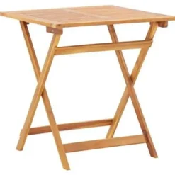 vidaXL - Tuintafel - Bruin - Hout