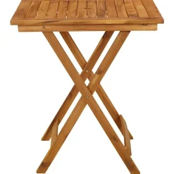 vidaXL - Tuintafel - Bruin - Hout