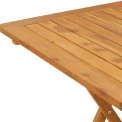 vidaXL - Tuintafel - Bruin - Hout