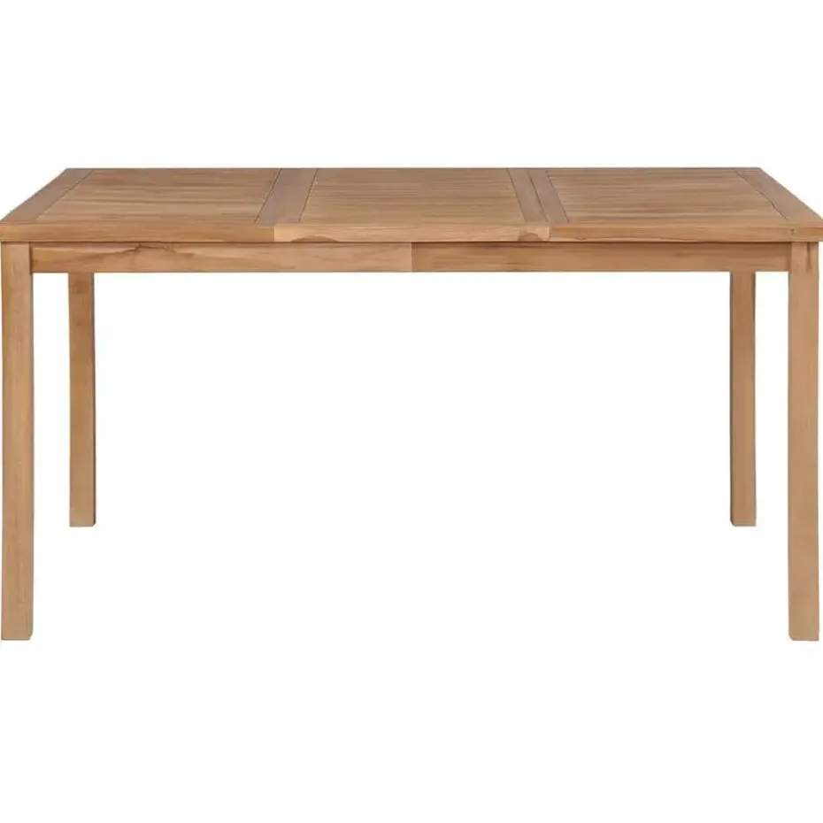 vidaXL - tuintafel - Bruin - Hout - 150 x 90 x 77 cm