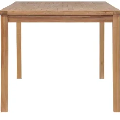 vidaXL - tuintafel - Bruin - Hout - 150 x 90 x 77 cm