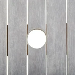 vidaXL - Tuintafel - Grijs - Massief acaciahout - 200 x 100 x 75 cm