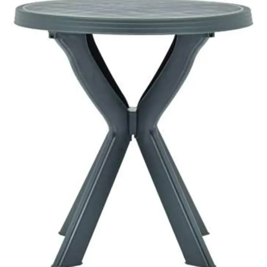 vidaXL - Tuintafel - Groen - Kunststof