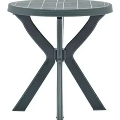 vidaXL - Tuintafel - Groen - Kunststof