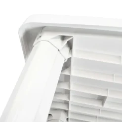 vidaXL - Tuintafel - Wit - Kunststof - 101 x 68 x 72 cm