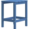 vidaXL - Tuintafel Adirondack - Vierkant - Aquablauw - HDPE - 38x38x46 cm