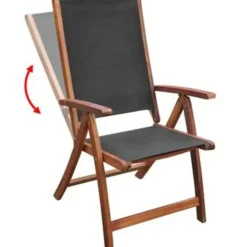 vidaXL - Tuintafel En Stoel - Bruin - Hout