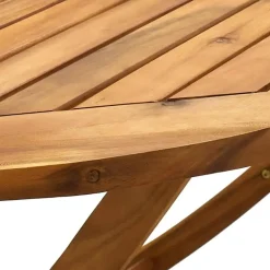 vidaXL - Tuintafel inklapbaar - Bruin - Massief acaciahout - 160 x 85 x 75 cm