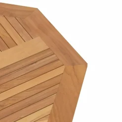 vidaXL - Tuintafel inklapbaar - Bruin - Massief teakhout - 110x110x75 cm