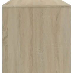 vidaXL - Tv-meubel - Bruin - Bewerkt hout