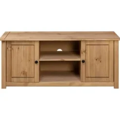 vidaXL - Tv-meubel - Bruin - Grenenhout