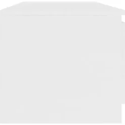 vidaXL - Tv-meubel - Wit - Bewerkt hout