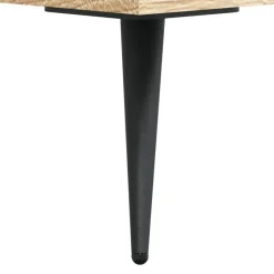 vidaXL - TV-meubel met 3 deuren en 3 vakken - Sonoma eiken - 150x30x44.5 cm