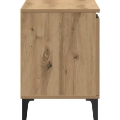 vidaXL - TV-meubel met 2 deuren en 2 vakken - Artisanaal eiken - 102x35x50 cm