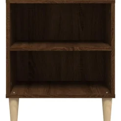 vidaXL - TV-meubel met 2 lades - Bruin eiken - Hout - 102x44.5x50 cm