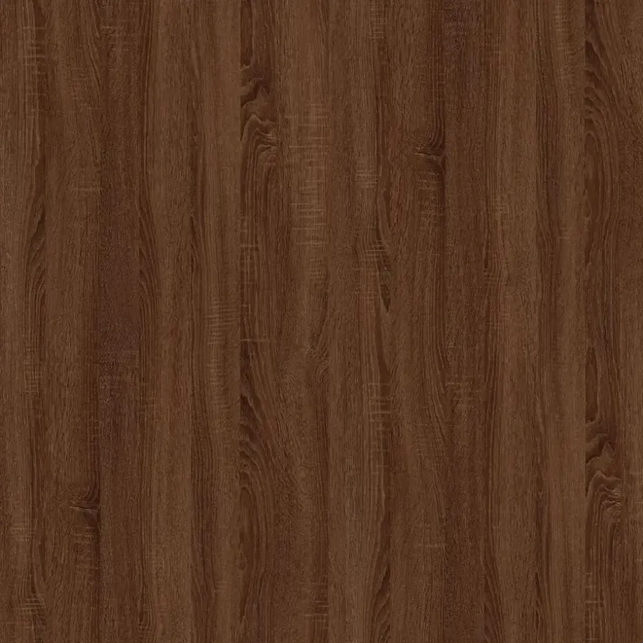 vidaXL - TV-meubel met 2 lades - Bruin eiken - Hout - 102x44.5x50 cm