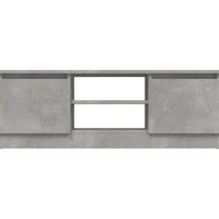 vidaXL - Tv-meubel met deur - Grijs - Bewerkt hout - 102 x 30 x 36 cm