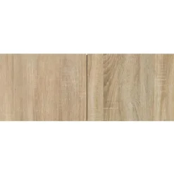 vidaXL - TV-meubels 2 st 4 deuren - Sonoma eikenk - Bewerkt hout - 80x30x30 cm