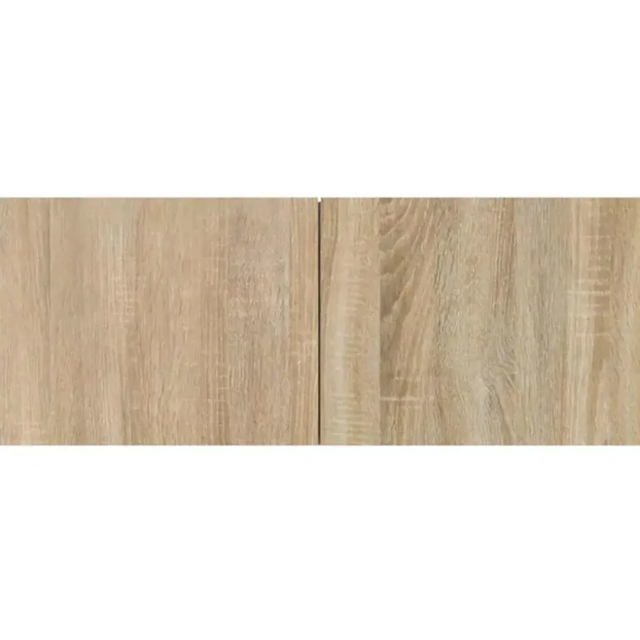 vidaXL - TV-meubels 2 st 4 deuren - Sonoma eikenk - Bewerkt hout - 80x30x30 cm