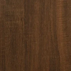 vidaXL - Tv-wandmeubel - Bruin eikenkleur - Bewerkt hout - 100 x 30 x 30 cm