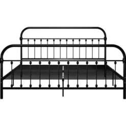 vidaXL - Tweepersoonbed - Zwart - Metaal - 180x200 cm