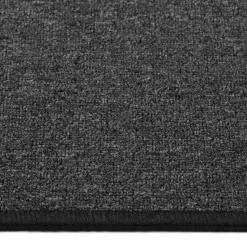 vidaXL - Vloerkleed - Antraciet - Polypropyleen - 50 x 250 cm