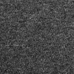 vidaXL - Vloerkleed - Antraciet - Polypropyleen - 50 x 250 cm