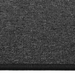 vidaXL - Vloerkleed - Antraciet - Polypropyleen - 80 x 250 cm