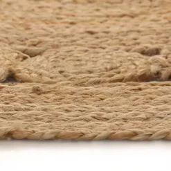 vidaXL - Vloerkleed - Beige - Jute - 240 cm