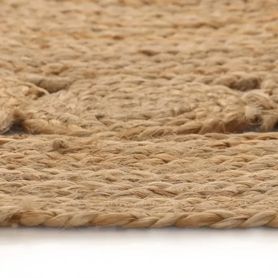 vidaXL - Vloerkleed - Beige - Jute - 240 cm