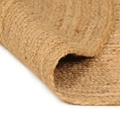 vidaXL - Vloerkleed - Beige - Jute - 240 cm