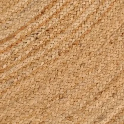 vidaXL - Vloerkleed - Beige - Jute - 240 cm