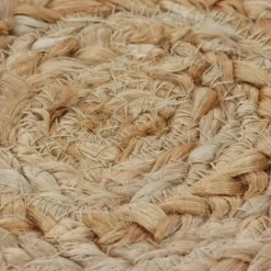 vidaXL - Vloerkleed - Beige - Jute - 210 cm