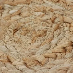 vidaXL - Vloerkleed - Beige - Jute - 180 cm