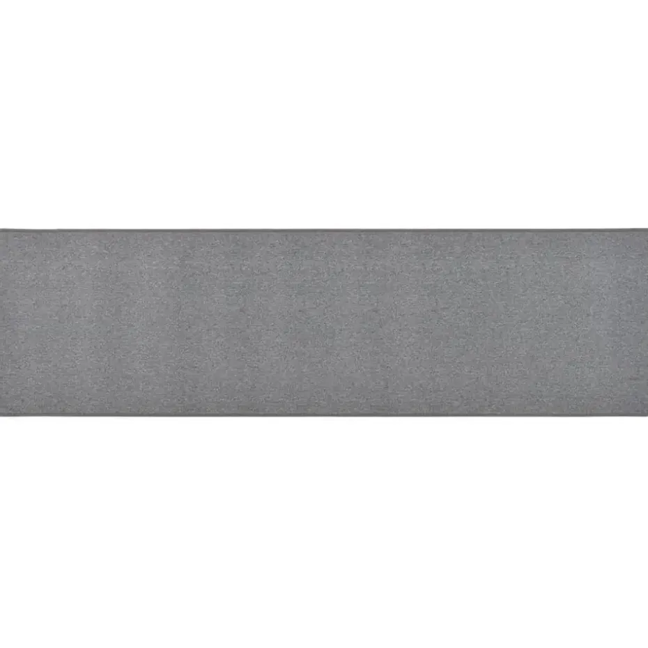 vidaXL - Vloerkleed - Grijs - Polypropyleen - 80 x 300 cm