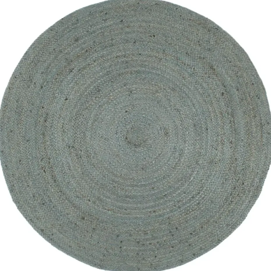 vidaXL - Vloerkleed - Groen - Jute