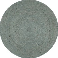 vidaXL - Vloerkleed - Groen - Jute