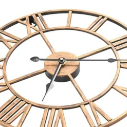 vidaXL - Wandklok - Goud - Metaal - 40 cm