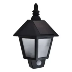 vidaXL - Wandlamp - Zwart - Kunststof - 2 stuks